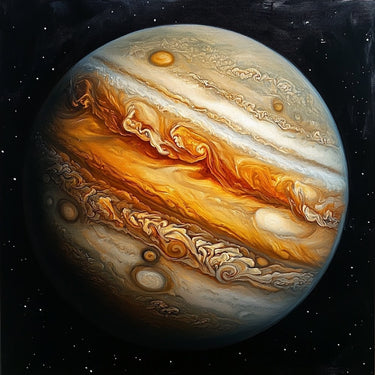 Jupiter Planet Canvas